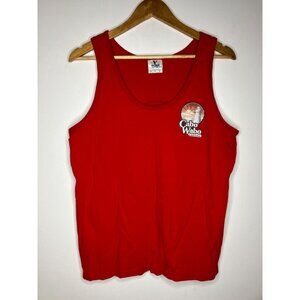 Cabo Wabo Cantina Red Tank Top Men's Medium